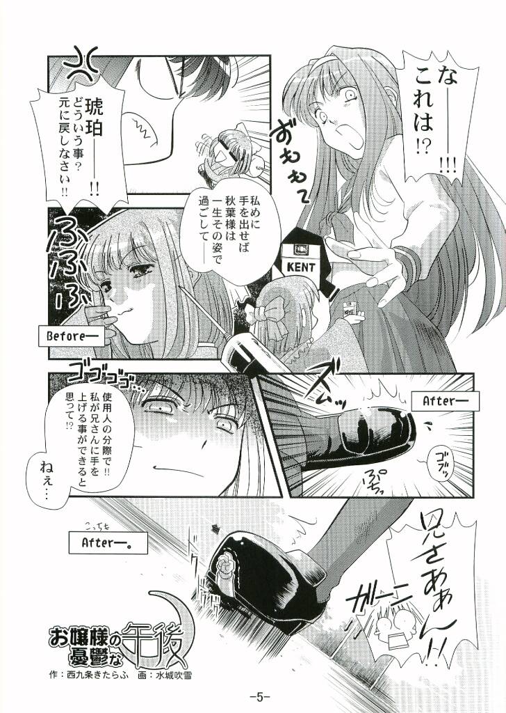 [I-Raf-you (Various)] Nii-san no Shitsukekata (Tsukihime) page 4 full