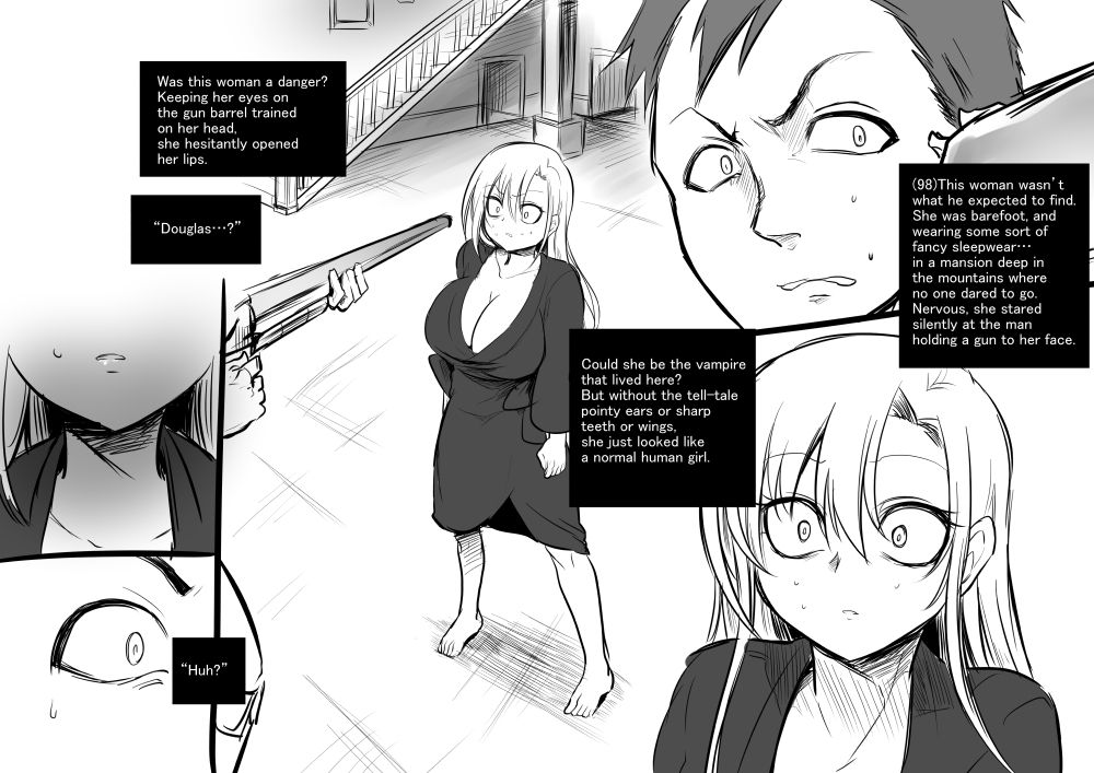 [Kouji] Bishoujo Vampire ni Bonyuu Drink Bar ni Sareru Hanashi | Turned into a Breast Milk Fountain by a Beautiful Vampire [English] [Limonchik11] page 101 full