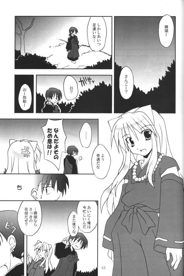 (C65) [Sumitan (Satou Kibi)] Sango-chan no Hon - Dai-san Maku (Inuyasha) page 13 full