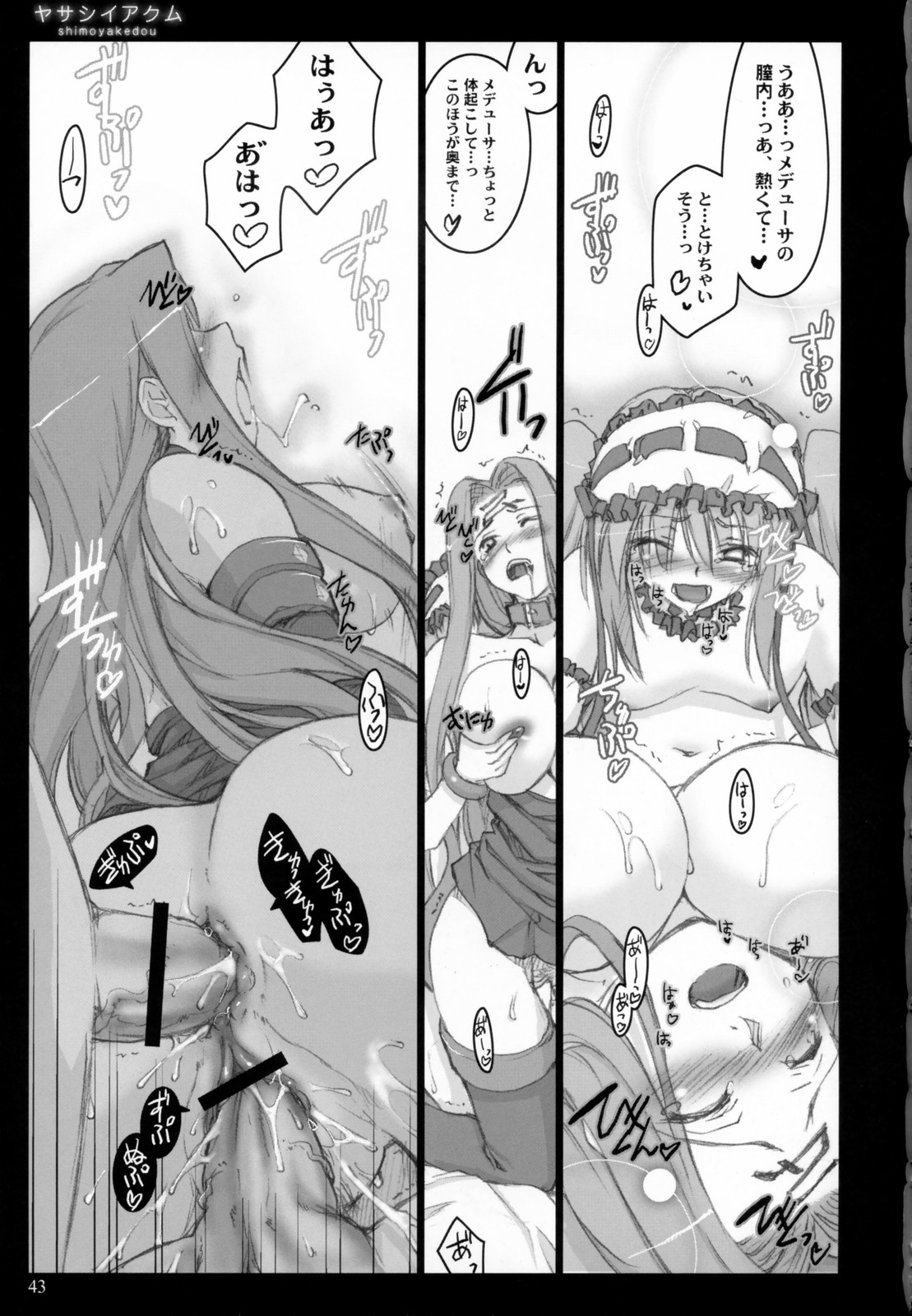 (C70) [Shimoyakedou (Ouma Tokiichi)] Yasashii Akumu (Fate/hollow ataraxia) page 42 full