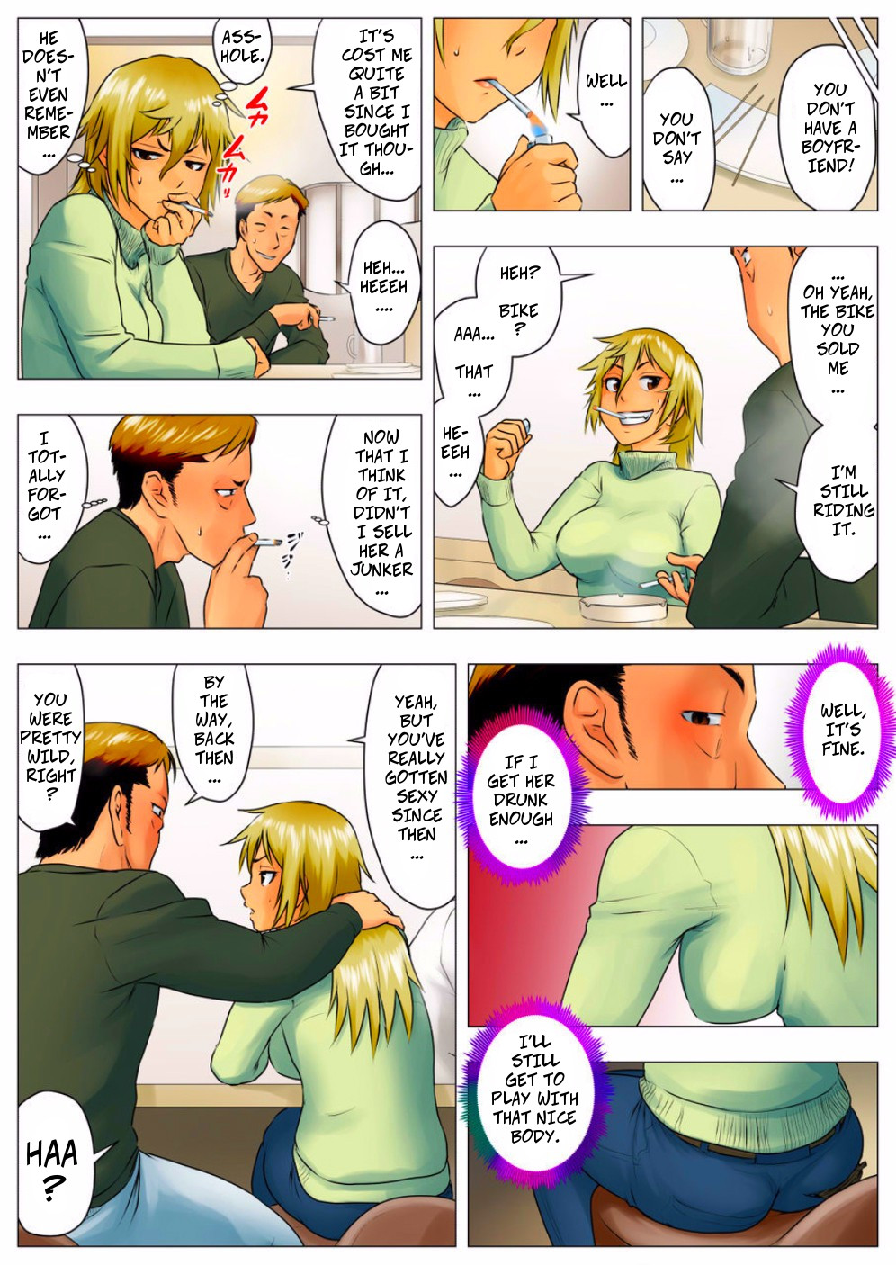 [GUNsRYU] Yuuka -Tonari no Kinpatsu Musume ga Jitsu wa Otome datta Hanashi- | Yuka, My Dangerous Blonde Neighbor, Was Actually a Virgin [English] [CopyOf] page 25 full