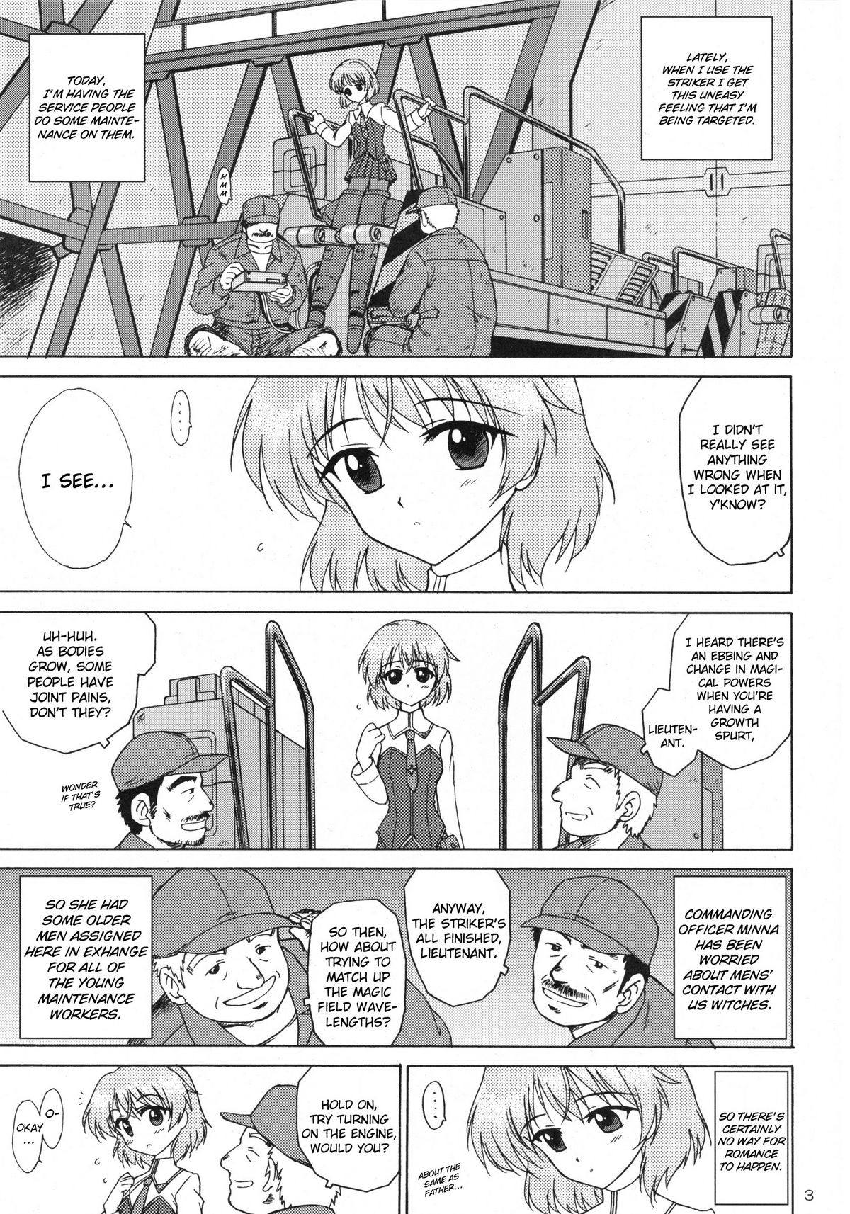 (COMIC1☆3) [BLACK DOG (Kuroinu Juu)] SURVIVOR (Strike Witches) [English] [Yumeko-chan] page 2 full