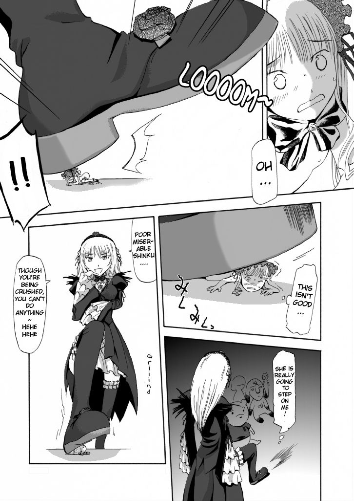 Rozen Maiden - Suigintou Size Fetish Doujin [English] page 6 full