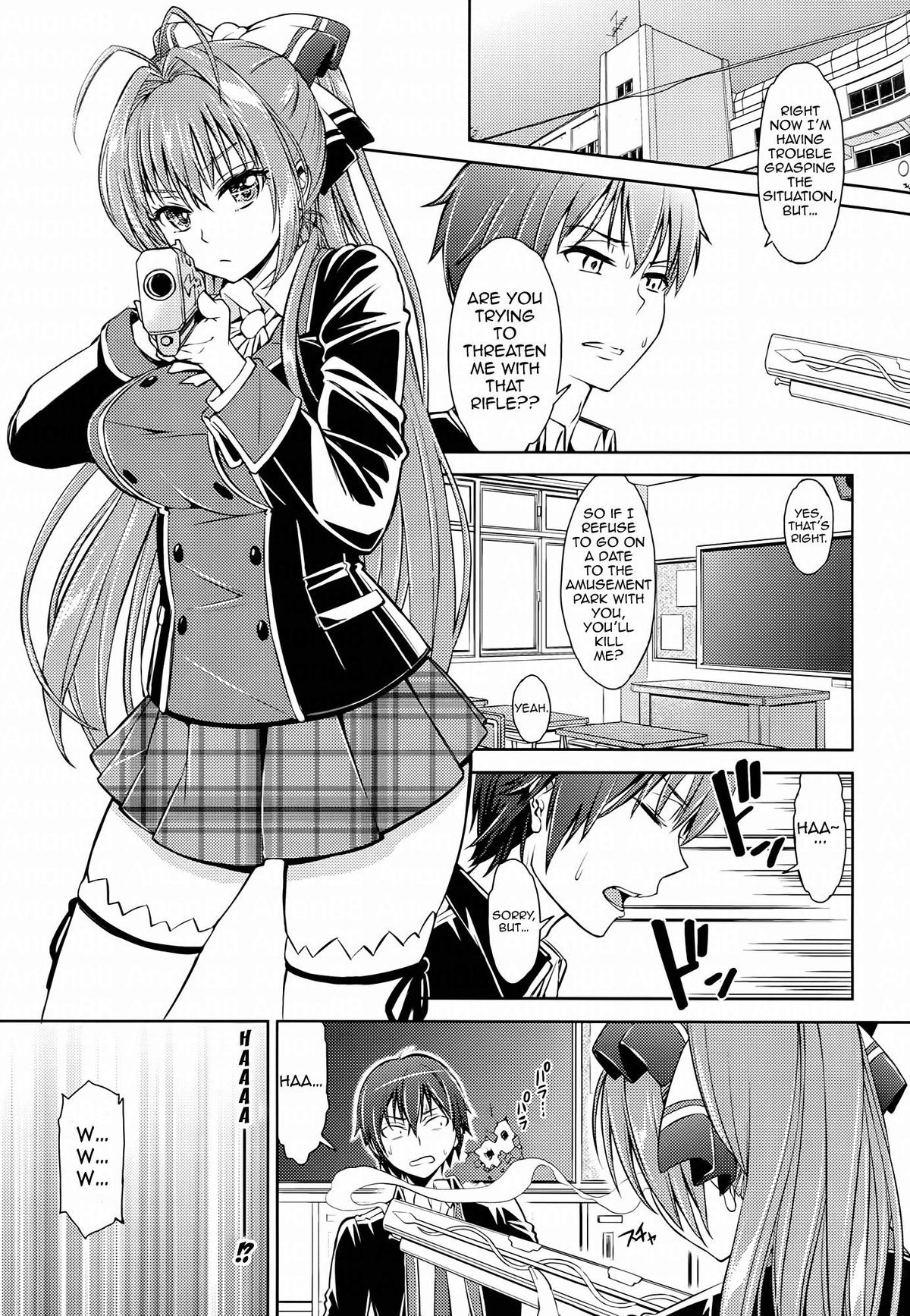 [SMUGGLER (Kazuwo Daisuke)] Ama Brew | Sweet Brew (Amagi Brilliant Park) [English] [doujin-moe.us] page 2 full