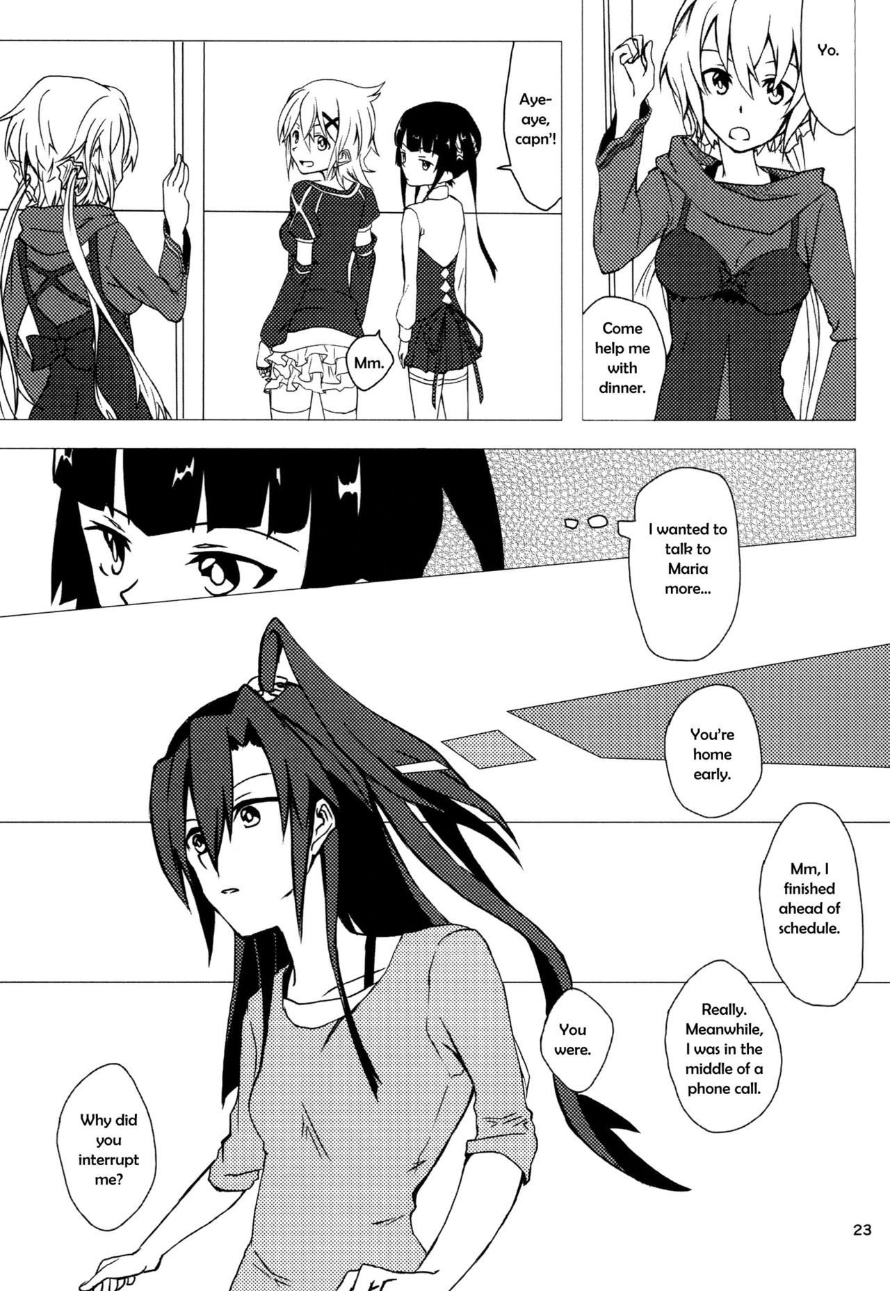 (C85) [HB (Futoo)] Wunsch (Senki Zesshou Symphogear) [English] {Halcyonvalor & Sexy Akiba Detectives} page 23 full