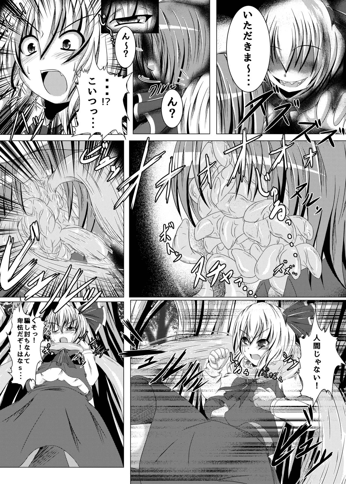 (CT25) [Namida no Teinentaishoku (Various)] Coma no Utage (Touhou Project) page 3 full