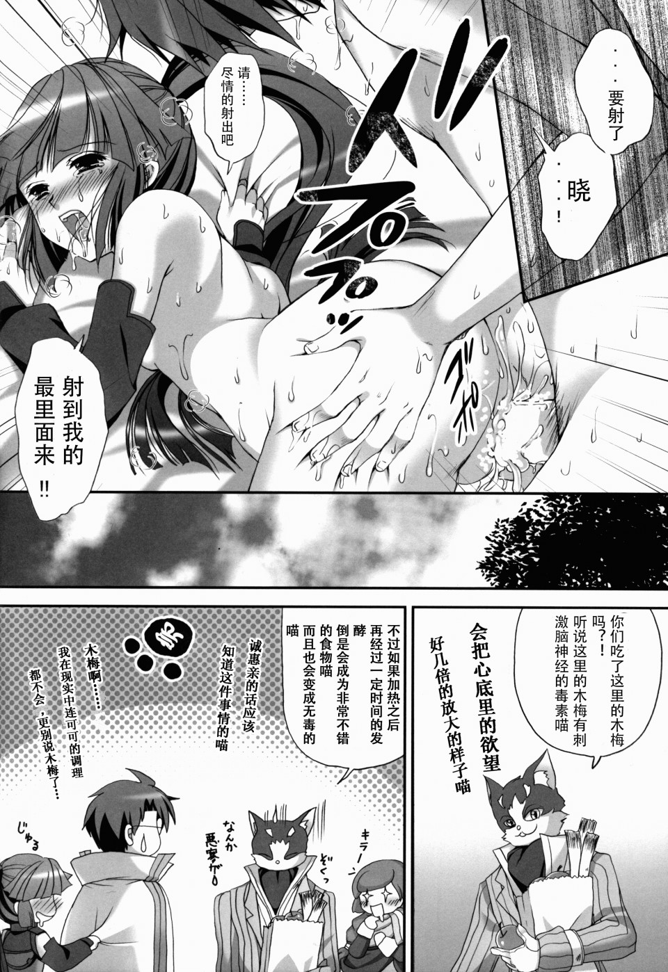 (C85) [TRAP (Urano Mami)] Harakuro Megane to Opantsu Guild (Log Horizon) [Chinese] [靴下福利組] page 14 full