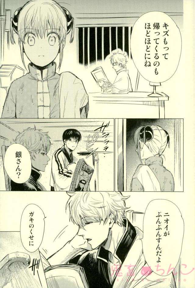 (SPARK12) [a 3103 hut (Satomi)] Kizumono Tsuki (Gintama) page 9 full