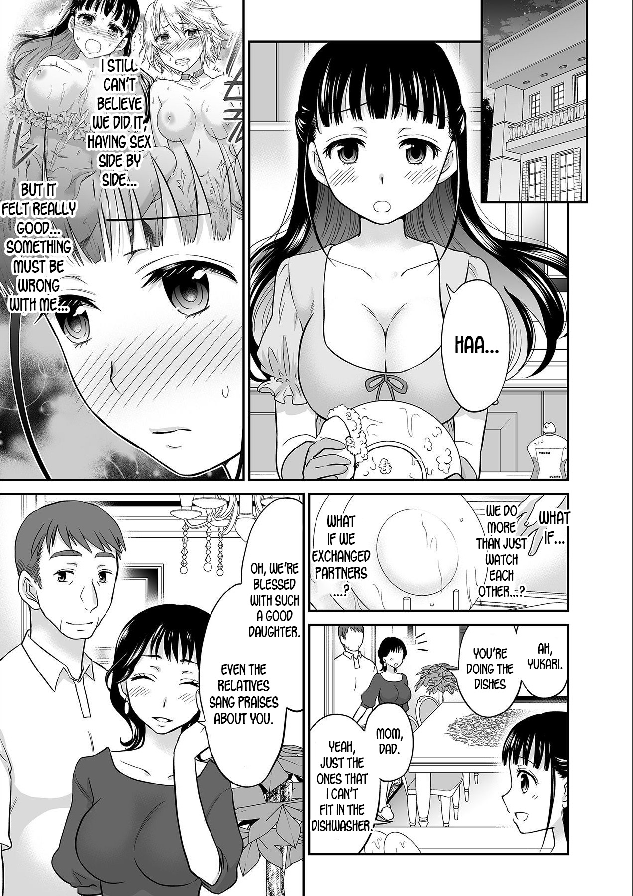 [Rojiro] Kare to no Sex ja Ikenai kara… Atashi no Koko ni Irete Hoshii no Ch.1-3 [English] [desudesu] page 59 full