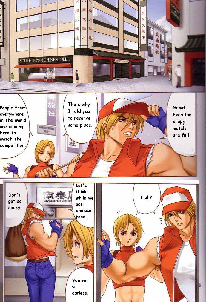 (C64) [Saigado] Yuri & Friends Fullcolor 6 (King of Fighters) [English] [Decensored] page 3 full