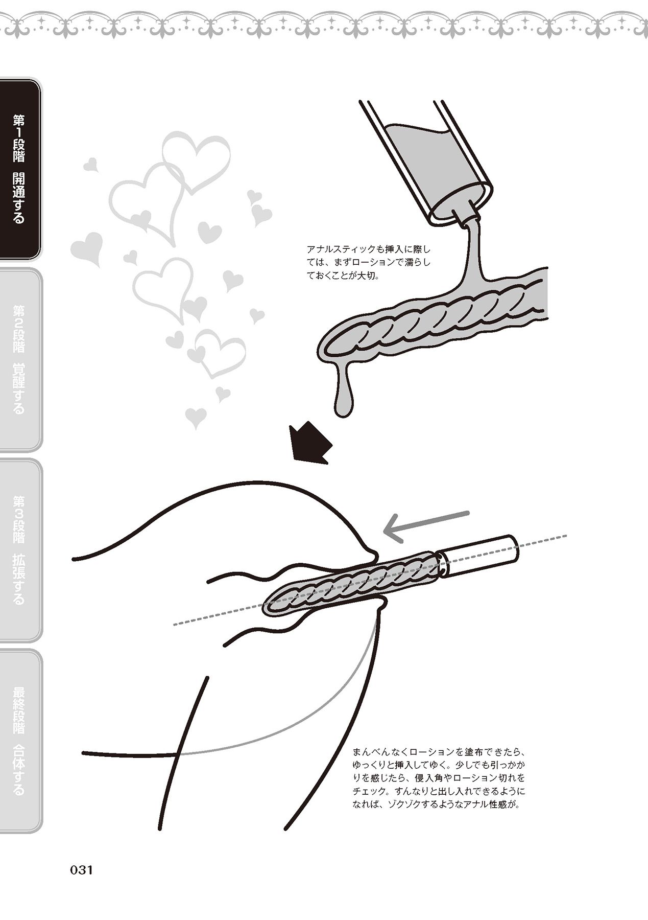 アナル性感開発・お尻エッチ 完全マニュアル イラスト版…尻アナッ！ page 33 full