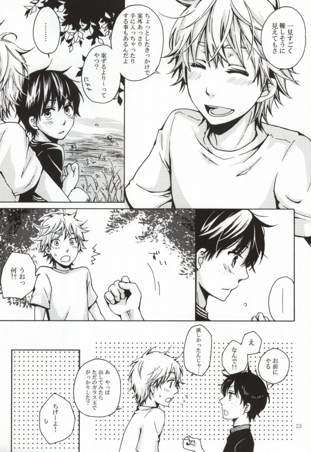 [cullet (Rou)] Biidama no Mukougawa (Ookiku Furikabutte) page 19 full