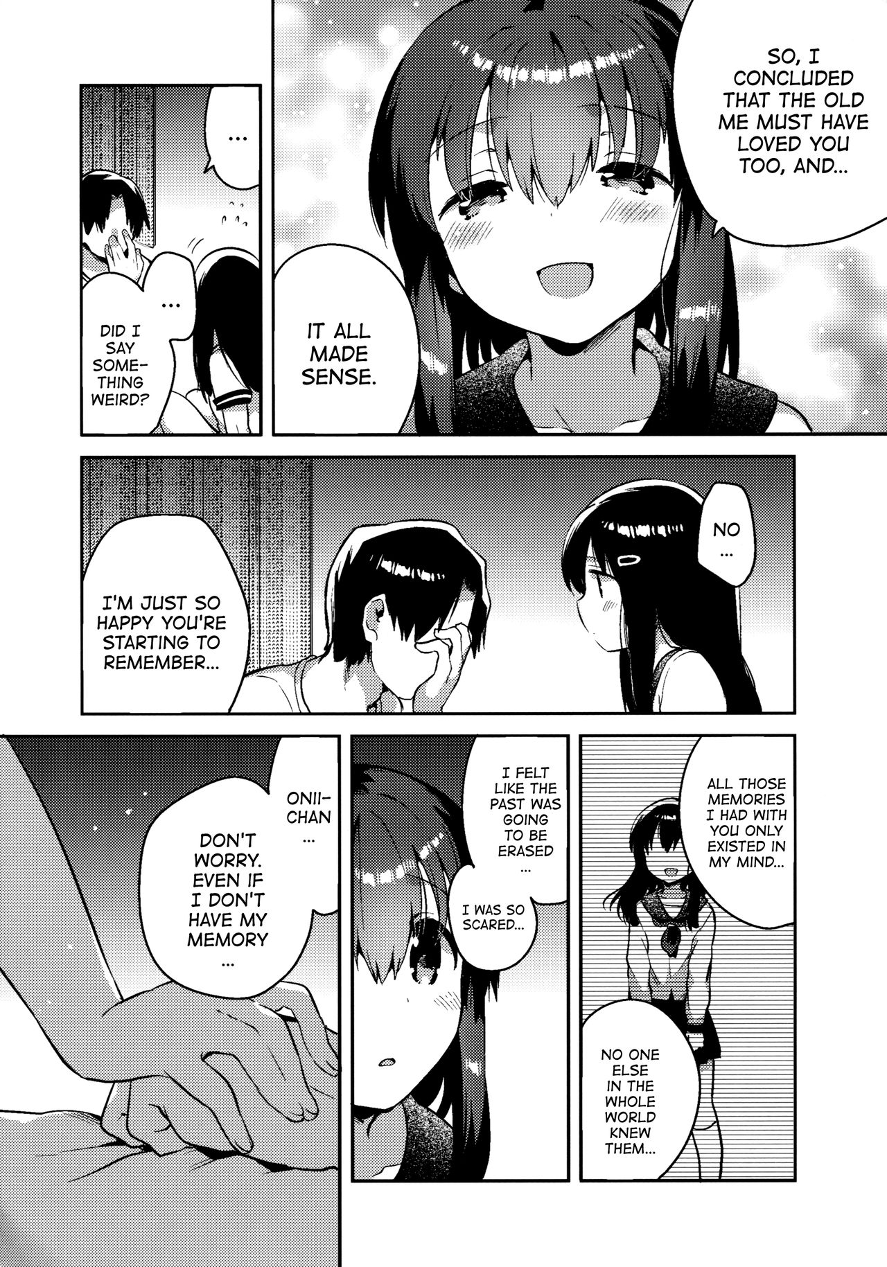 (SC2016 Summer) [squeezecandyheaven (Ichihaya)] Imouto wa Amnesia | My Little Sister Has Amnesia [English] [ATF] page 24 full