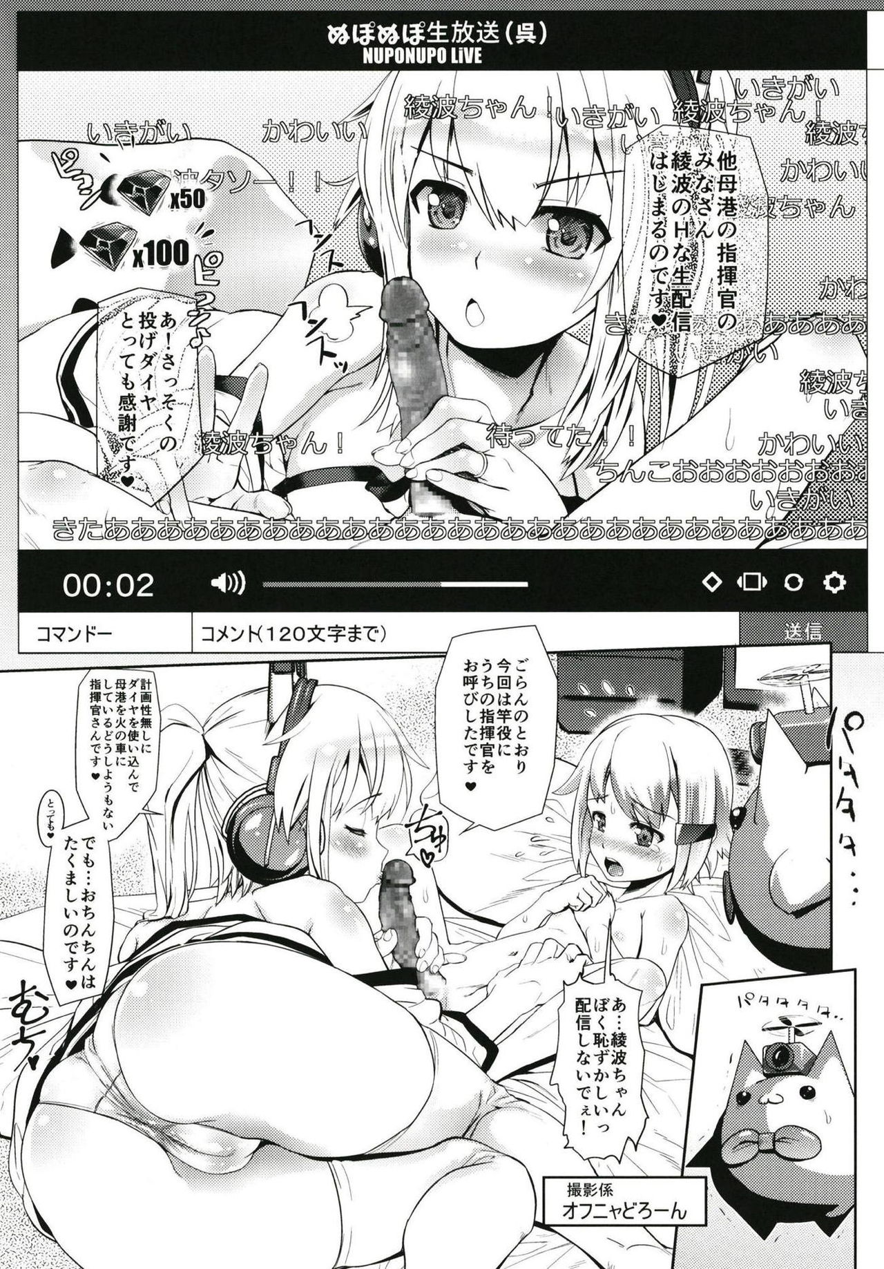 (C95) [H'imbus (Kotonemi)] Shikikan Love na Ayanami ga Kawaii Shikikan to Ecchi na Namahaishin (Azur Lane) page 4 full