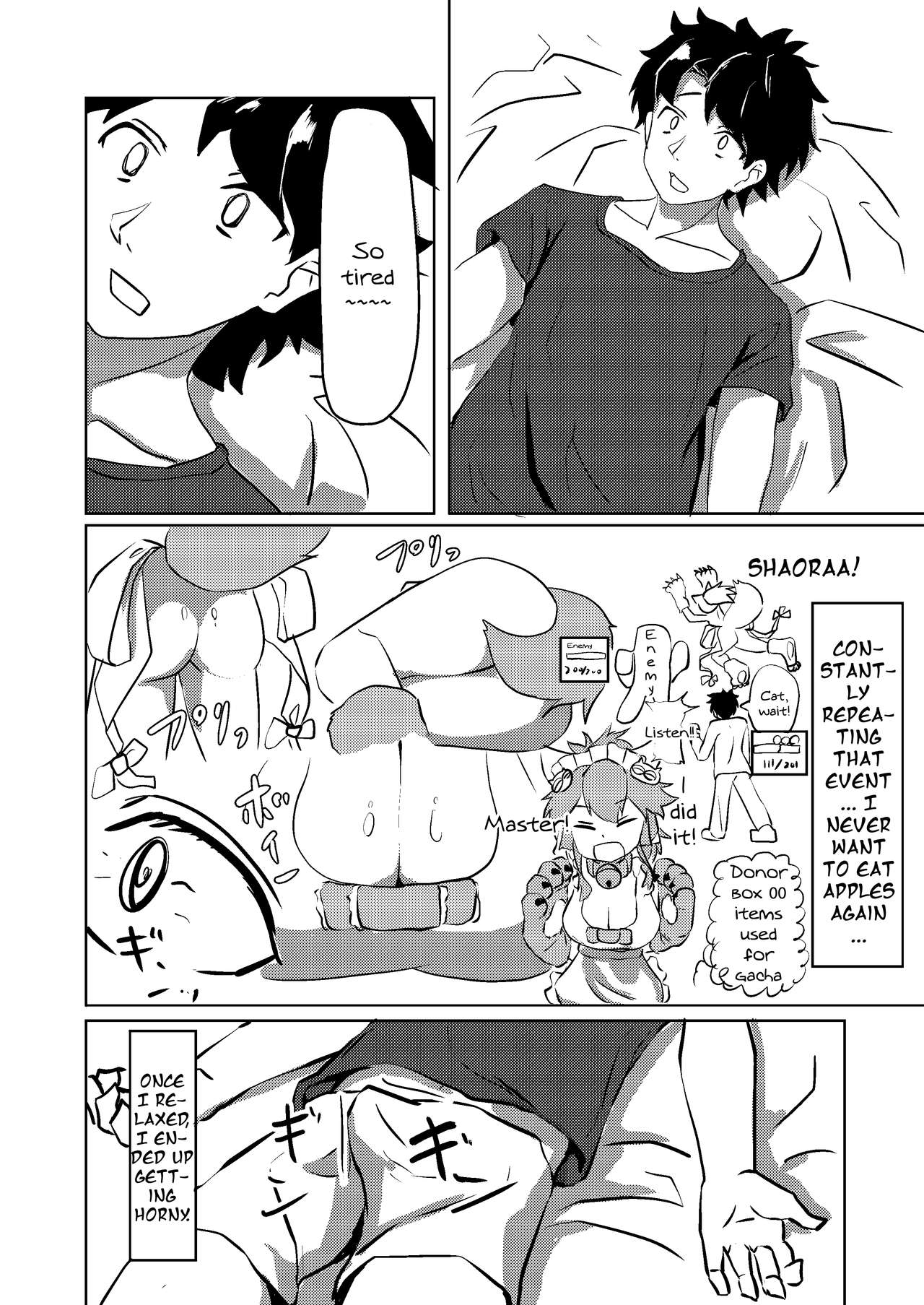 [Saikutsu Kichi (Kyabetsuka)] Cat-shiki Kinkyuu Mainte | Cat-style Emergency Maintenance (Fate/Grand Order) [English] {Doujins.com} [Digital] page 4 full