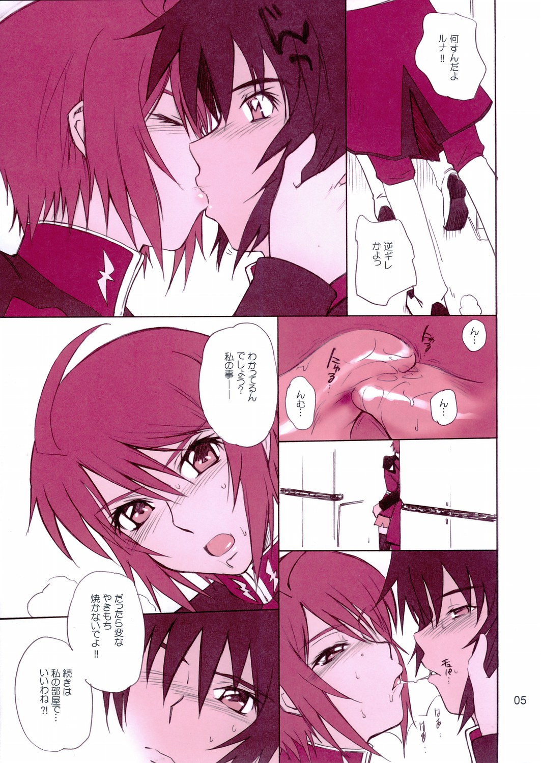 (C68) [MOON RULER (Tsukino Jyogi)] Crimson Tide (Kidou Senshi Gundam SEED DESTINY) page 4 full