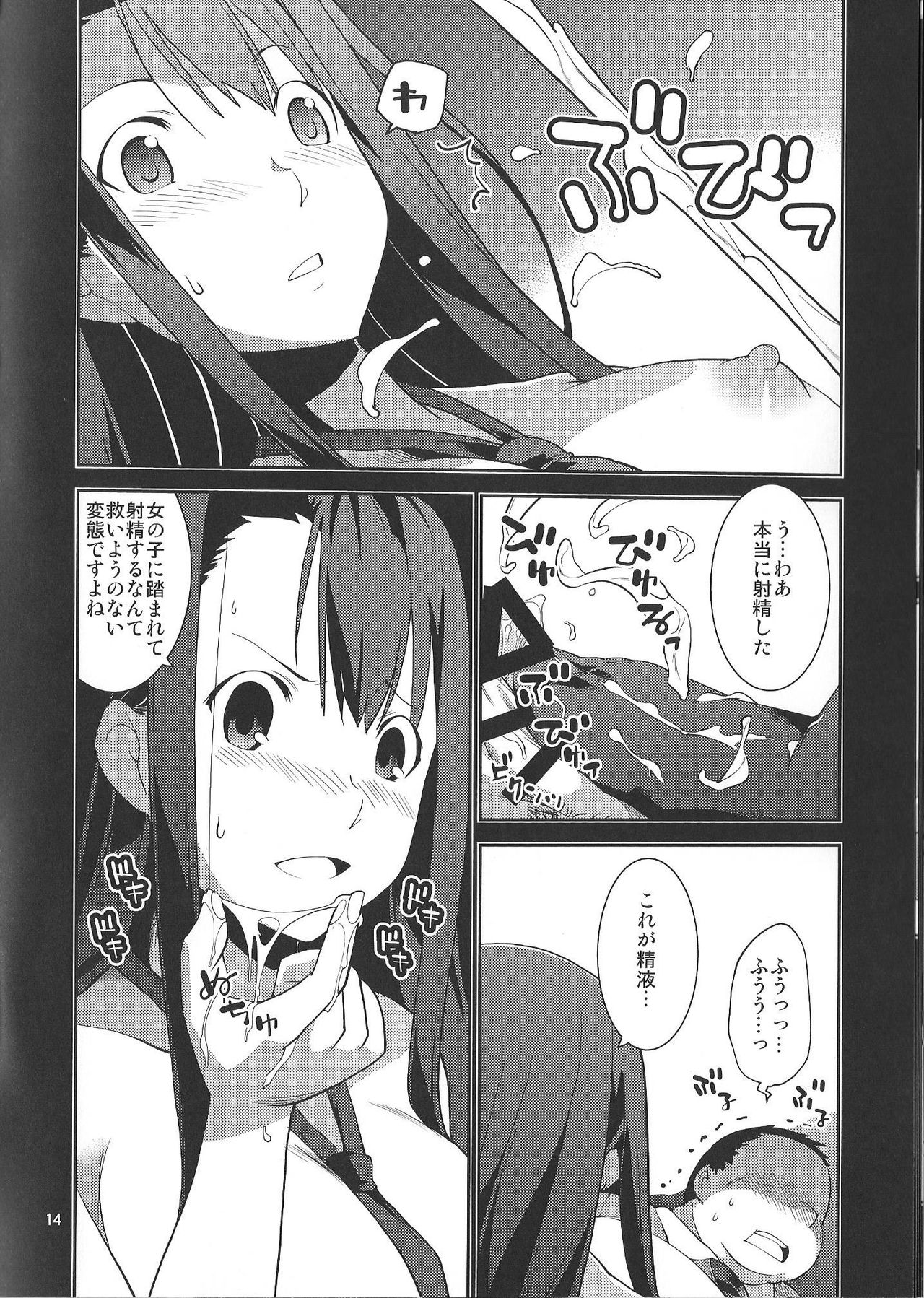 (C90) [MINAMOON (Minazuki Futago)] Ibitsunafutari ~ Arinomama ni Wagamama ni Watashi wa Anata dake o Kizutsuketai ~ page 14 full