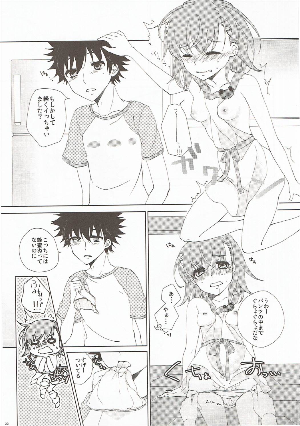 (C86) [akaihoho (Haru)] Mousou Danshi (Toaru Majutsu no Index) page 21 full