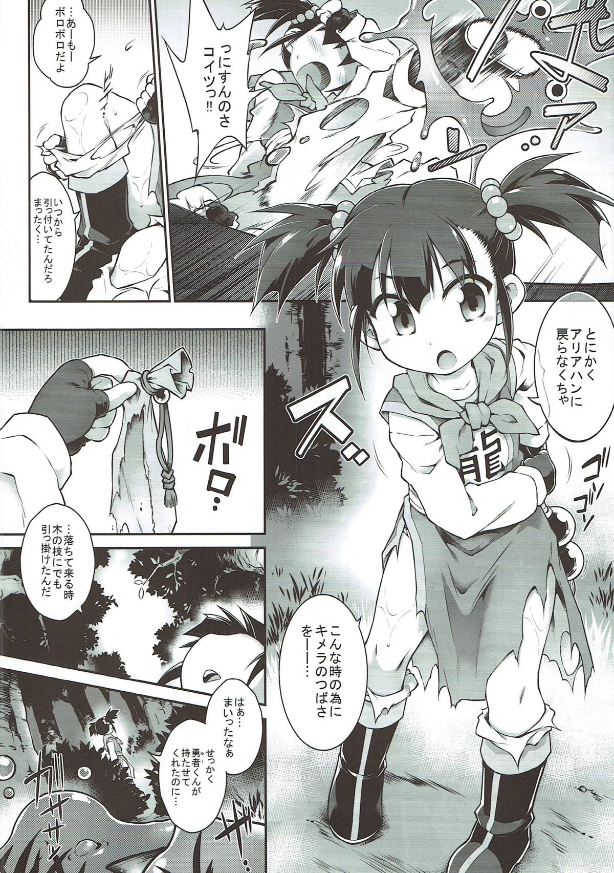 (C93) [Tomoshibiya Koubou (Tomoshibi Hidekazu)] Zettai Slime nanka ni Maketari Shinai! (Dragon Quest III) page 3 full