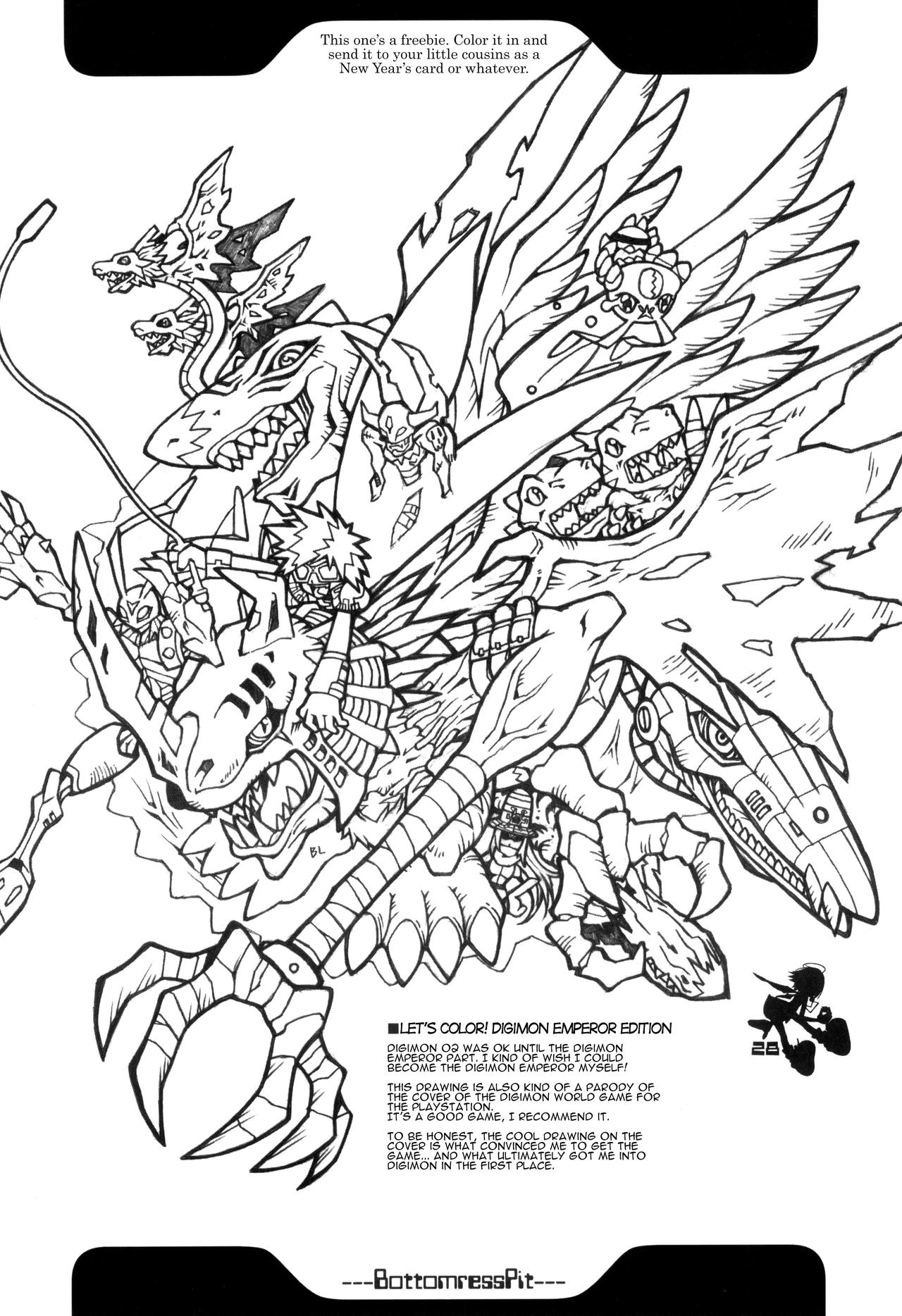 (C61) [BottomressPit (Bonzakashi)] Digimon Queen 01+ (Digimon Adventure) [English] [ATF] page 27 full