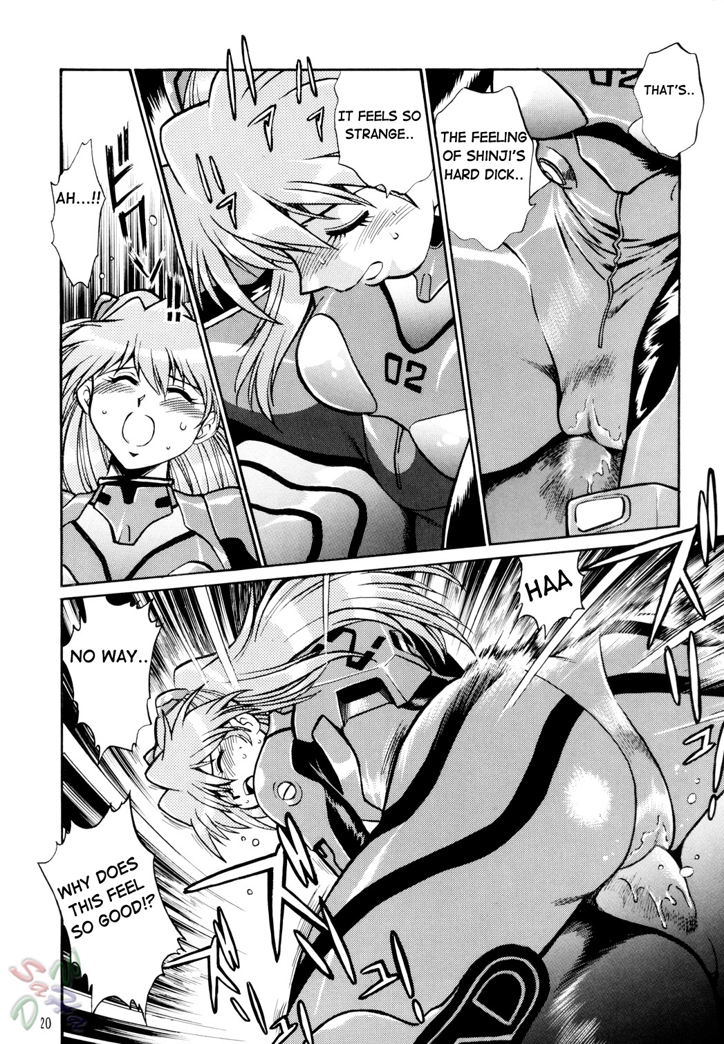 (CR34) [Studio Katsudon (Manabe Jouji)] Plug Suit Fetish (Neon Genesis Evangelion) [English] {D-W} page 20 full