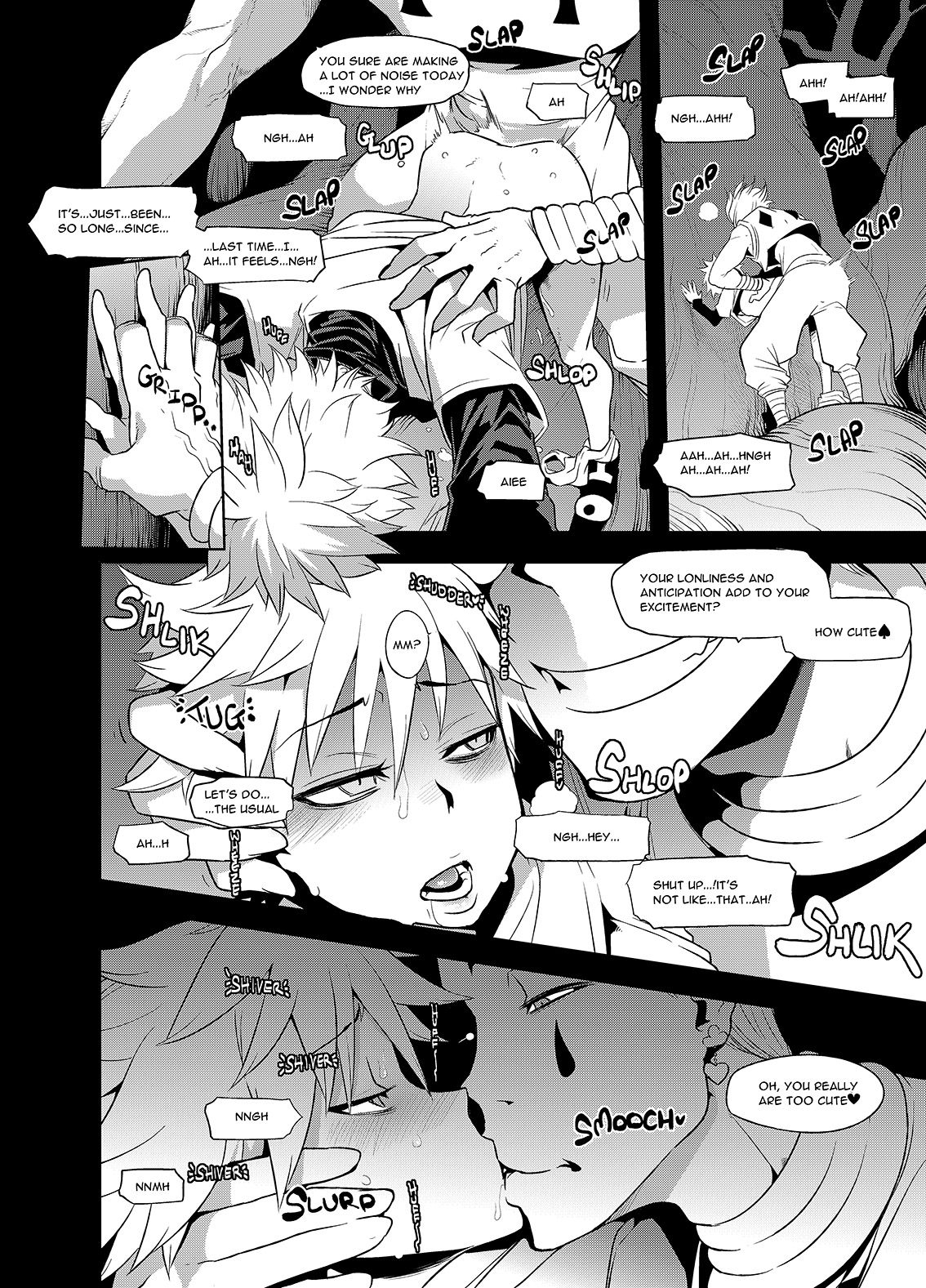 Shindol HxH BL comic page 2 full