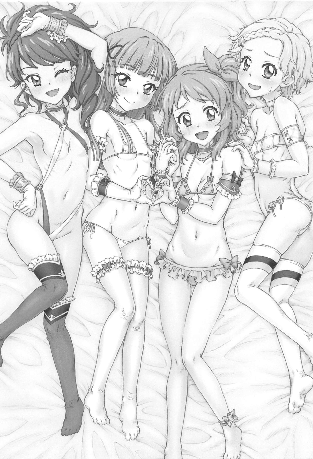 (C94) [Chiriakuta (Yaburebouki Akuta)] Calendar Girls 3.0 (Aikatsu!) page 2 full