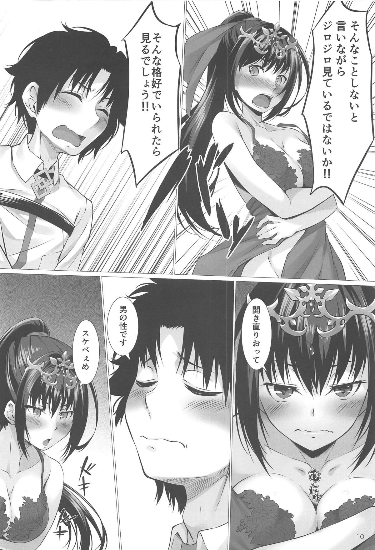 (C95) [Hyakuitishiki (Kurakino Issiki)] Kami-sama no Gohoushi (Fate/Grand Order) page 8 full