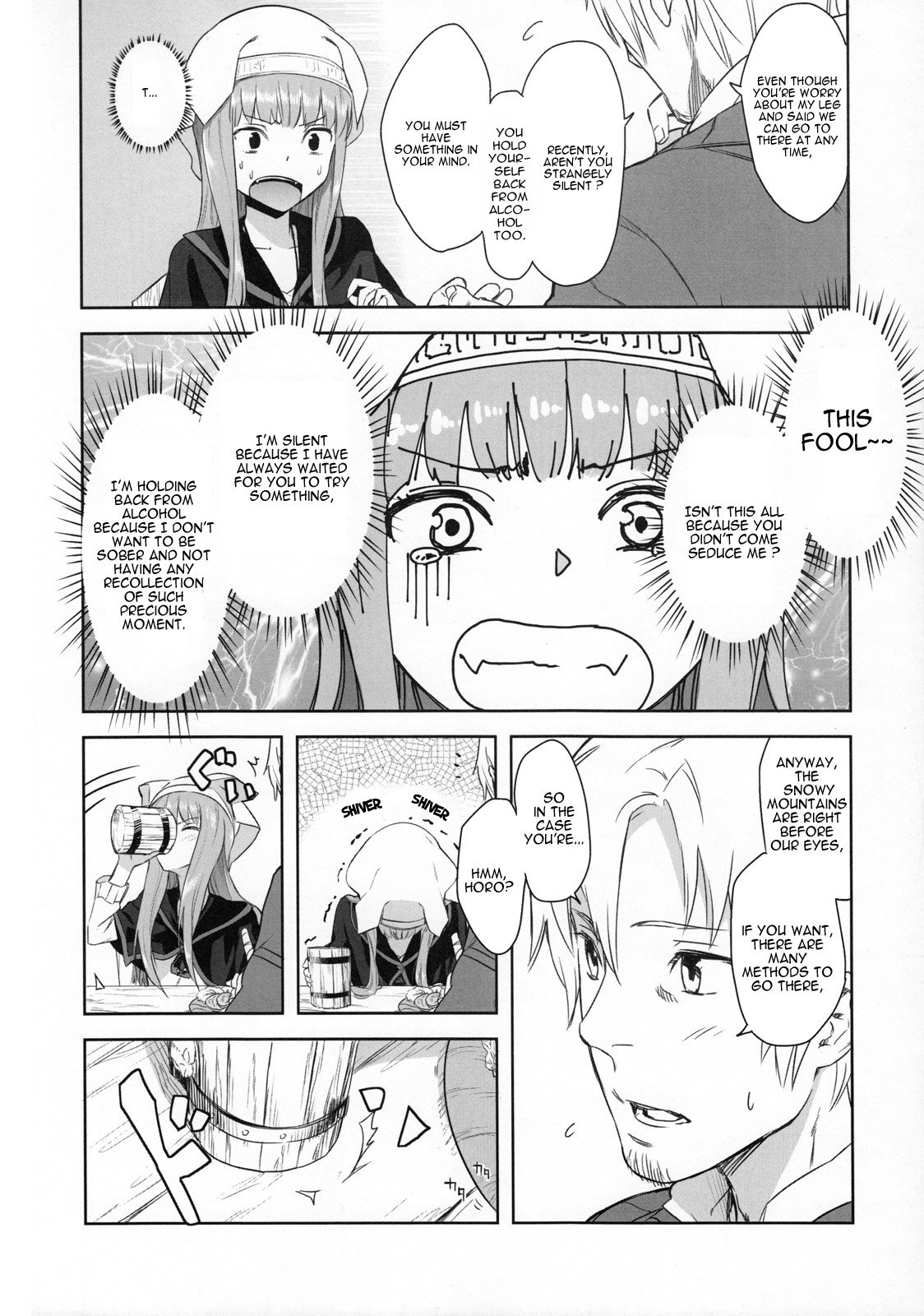 (C83) [Ajisaidenden (Kawakami Rokkaku, Takanashi Rei)] Harvest II (Spice and Wolf) [English] [VLtrans] page 8 full