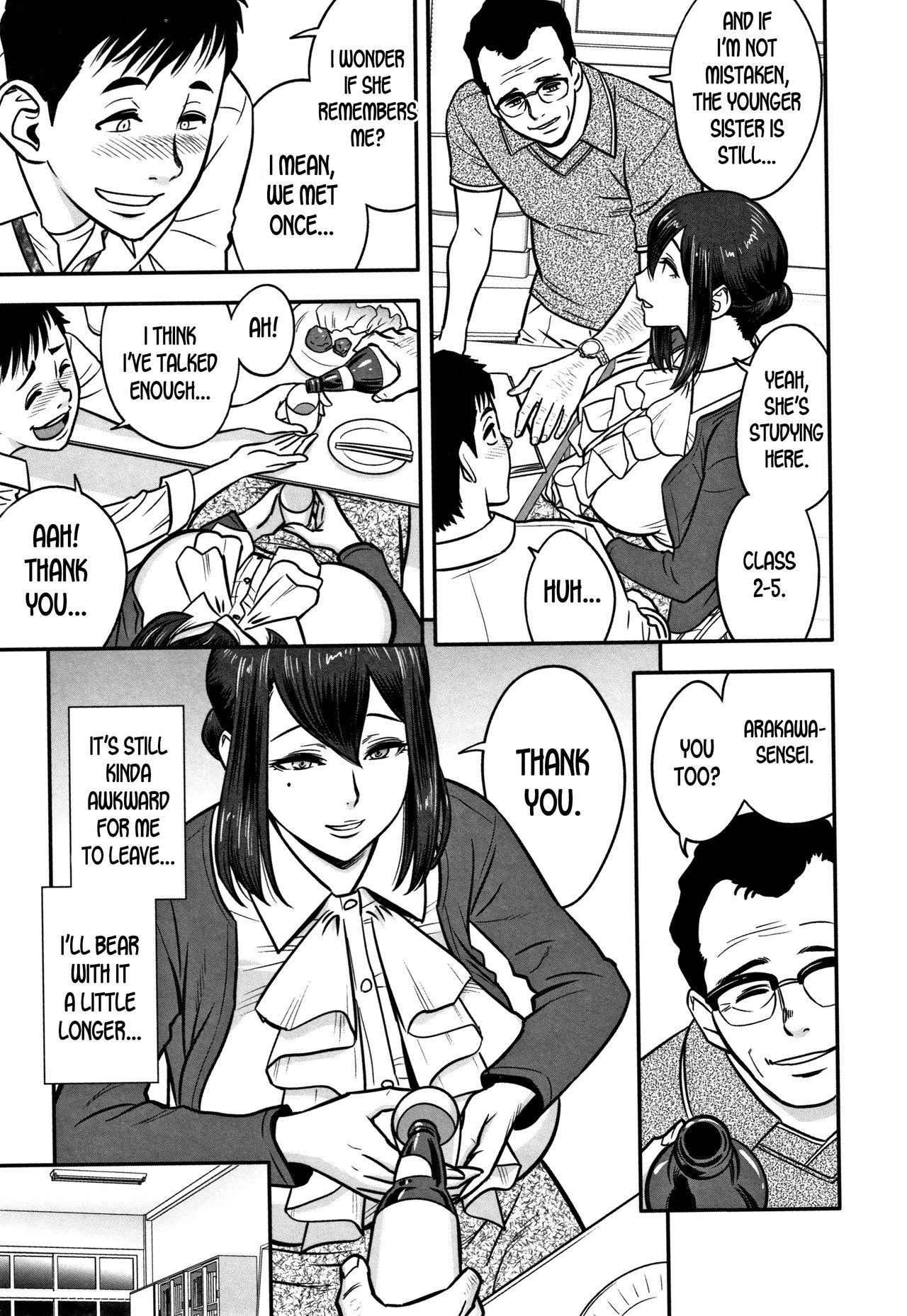 [Tatsunami Youtoku] Dankon Sousai -Hitozuma Kyoushi ga Netorareru made no Kiroku- [English] [desudesu] page 13 full