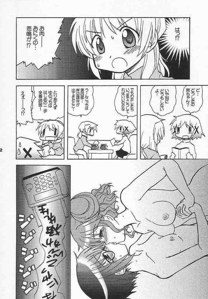 (SC35) [Tougall Kai (Kairakuen Umeka)] Yamabukiiro no Mebae Drive - Sunlight Yellow Sprout-Drive (Hidamari Sketch) page 21 full