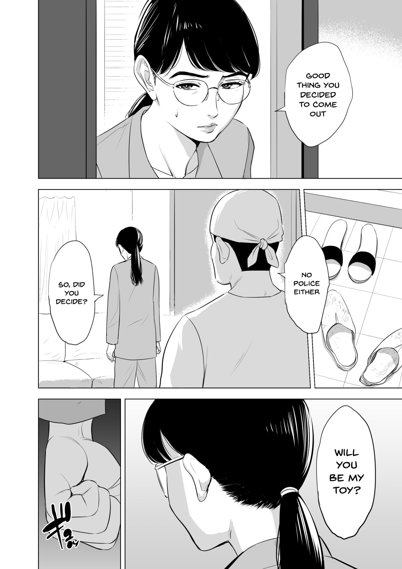 [Tamagou] Michitarita Seikatsu ~Nerawareta Megane Jimitsuma~ [English] {Doujins.com} page 29 full