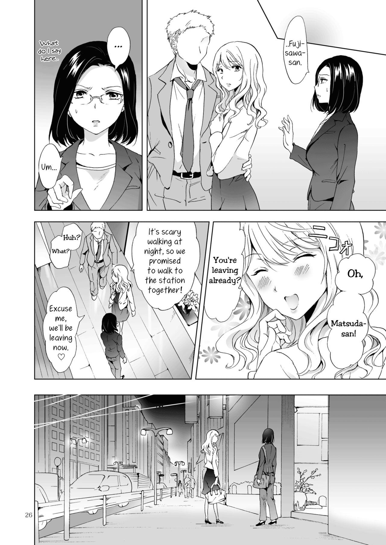 [peachpulsar (Mira)] Yurufuwa Joshi ni Kiwotsukete | Be Careful Around The Nice Ones [English] [Yuri-ism] [Digital] page 26 full