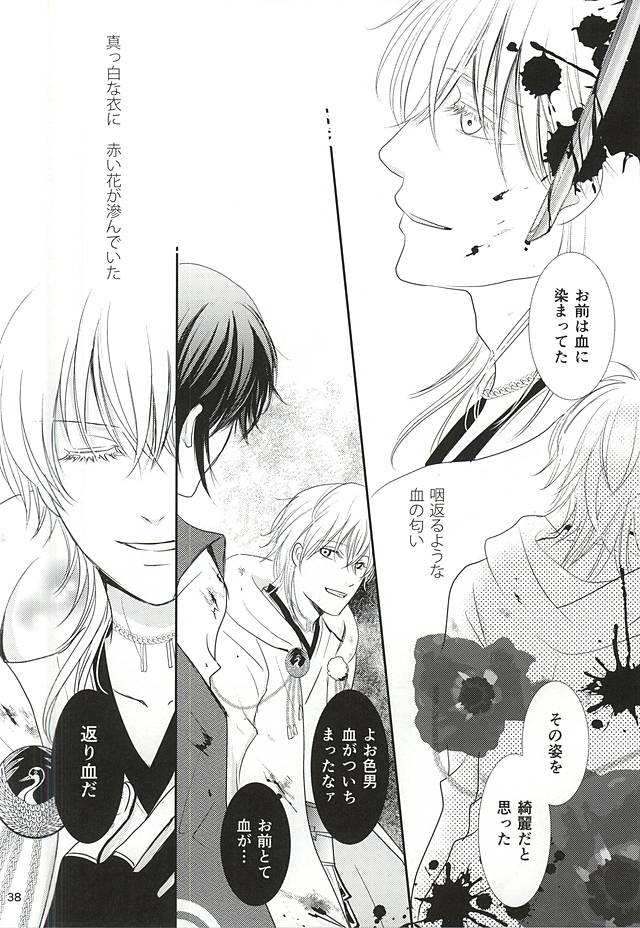 (C88) [Ayayuki (Chima)] Toraware no. (Touken Ranbu) page 35 full