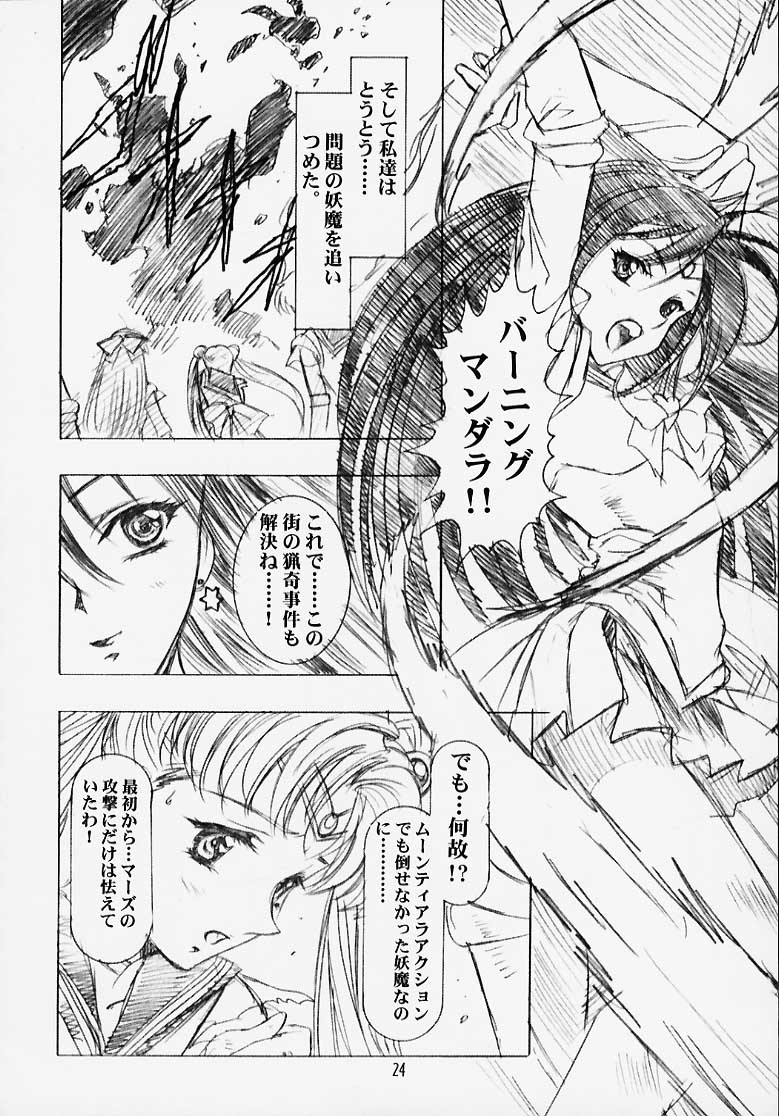 (C58)[Hen Rei Kai (Kawarajima Kou)] MARCURY TRIBE (Sailor Moon) page 22 full