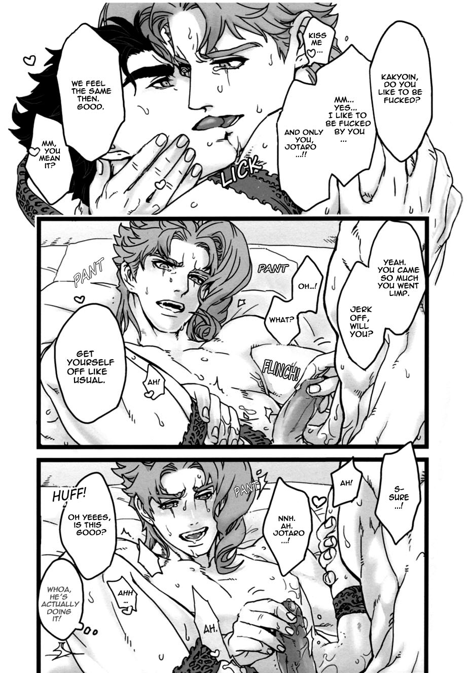 (Golden Stars 6) [Ondo (Nurunuru)] Koibito no Risei o kuzushitai - I want to drive my lover crazy (JoJo’s Bizarre Adventure) [English] page 10 full