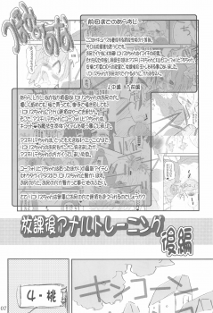 (C72) [Kachusha (Chomes)] Tsubomi no Ana 3 - page 7