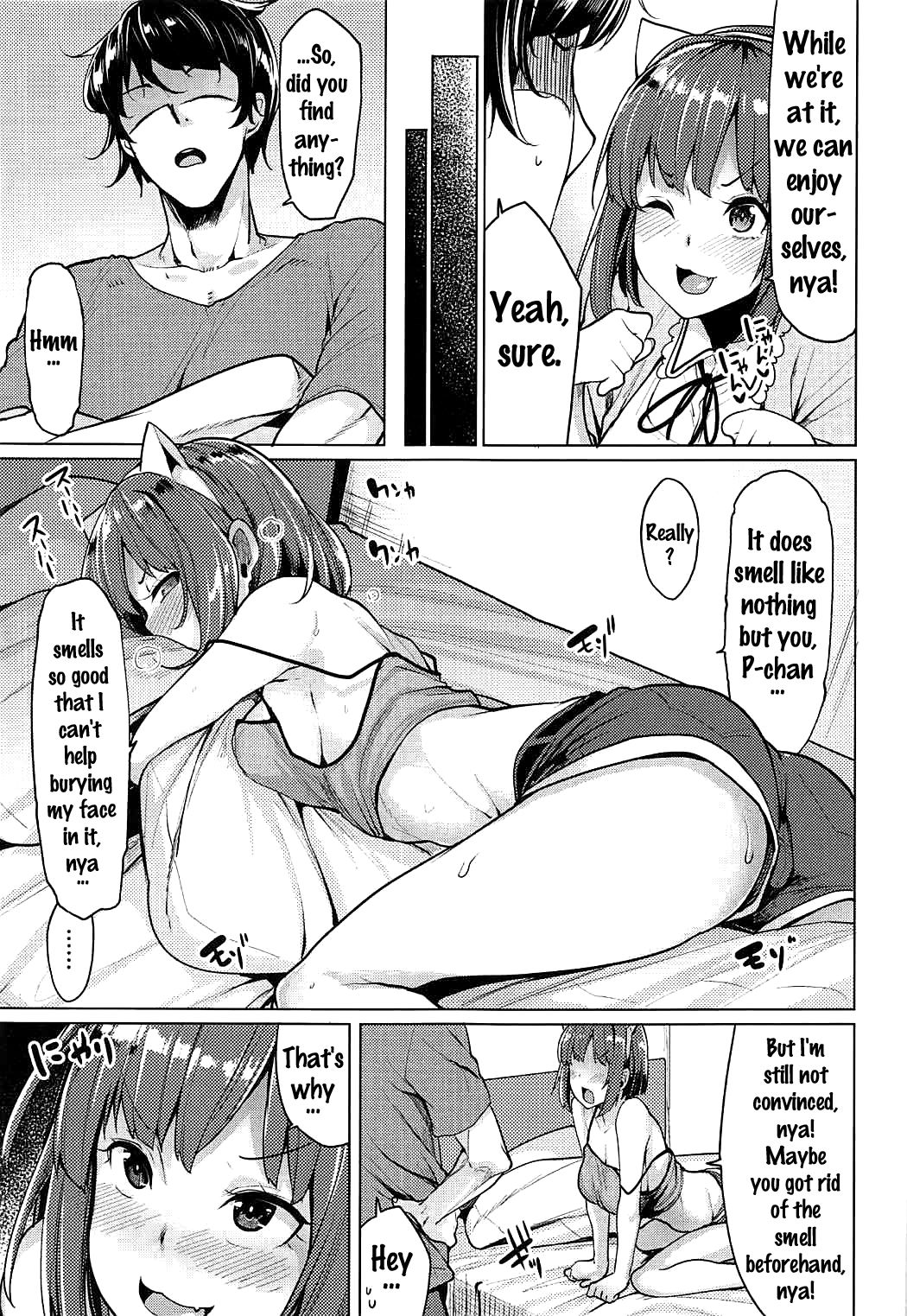 (C92) [Tamokuteki Hall (Moketa)] Nee Nee P-chan H Shiyo? (THE IDOLM@STER CINDERELLA GIRLS) [English] {doujins.com} page 4 full