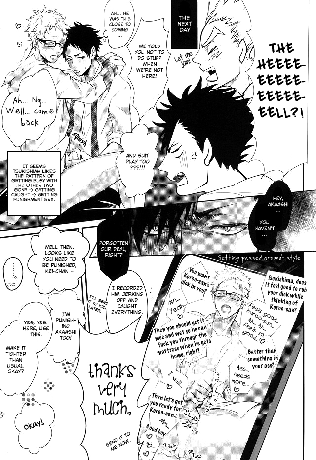 (RTS!!3) [Kuroquis!! (Kuro)] Hito wa Sore o Shitto to Yobu | That's called jealousy (Haikyuu!!) [English] [Zoe] page 59 full