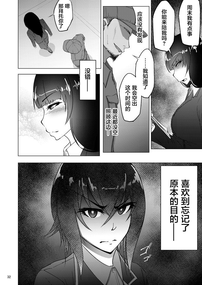 [Sobabu (Rasson)] Nishizumi Maho no Shirubeki ja Nakatta Koto Zen (Girls und Panzer) [Chinese] [新桥月白有偿汉化] [Digital] page 30 full