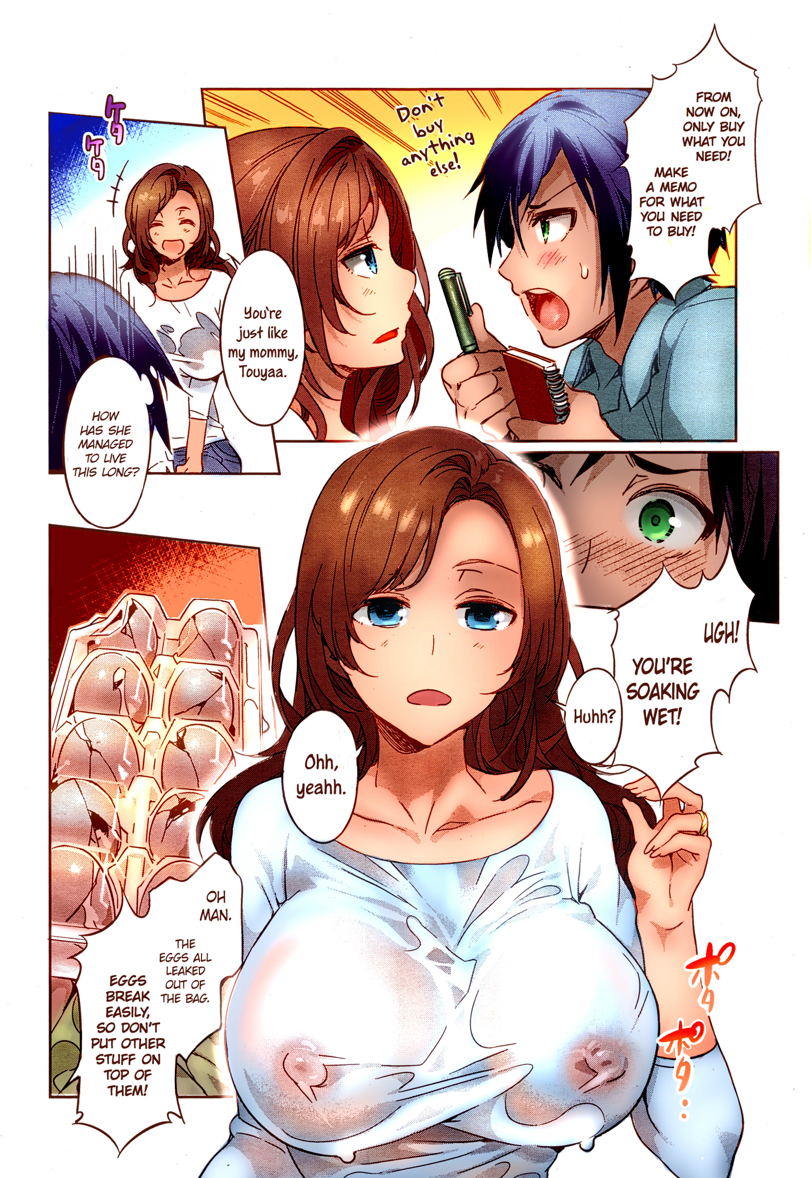 [Mizuryu Kei] Tonari no Rina-san | My Neighbor Rina (Comic Megastore Alpha 2014-11) [English] =TV= [Colorized] page 3 full