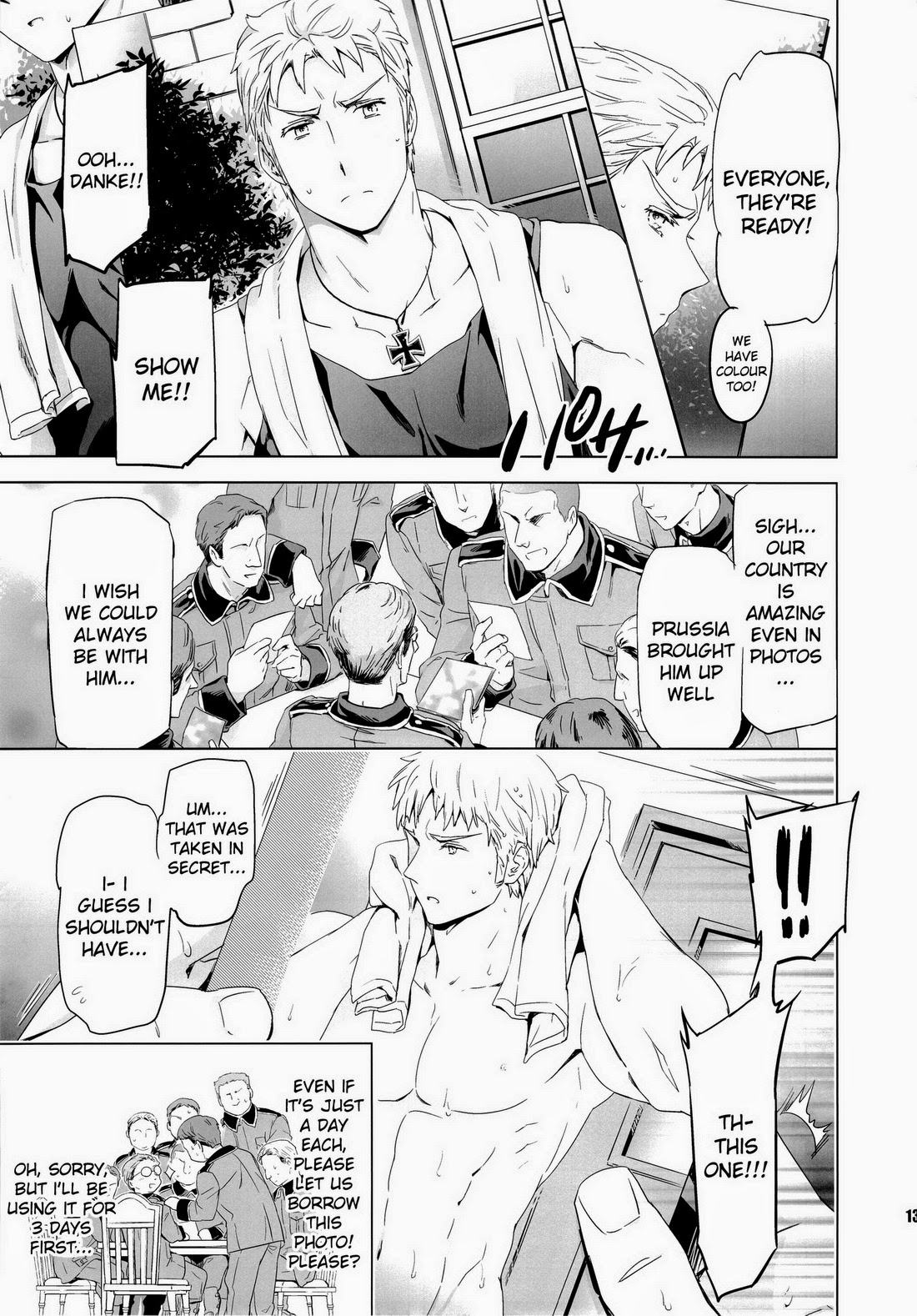 [Marinconia (Marumari)] Taichou, Onegaishimasu!! - Gruppeführer, Bitte!! (Axis Powers Hetalia) [English] page 12 full