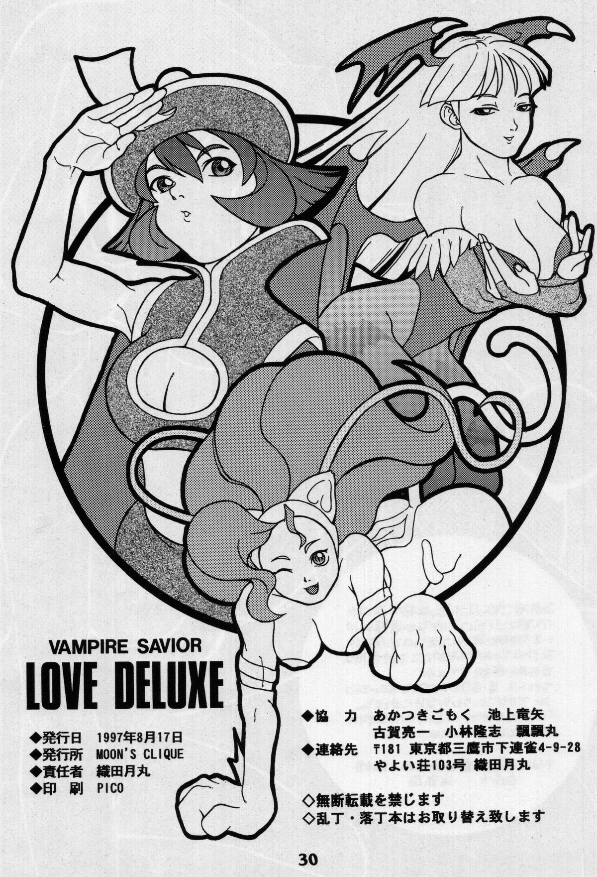 (C52) [MOON'S CLIQUE (Various)] LOVE DELUXE (Darkstalkers) page 29 full