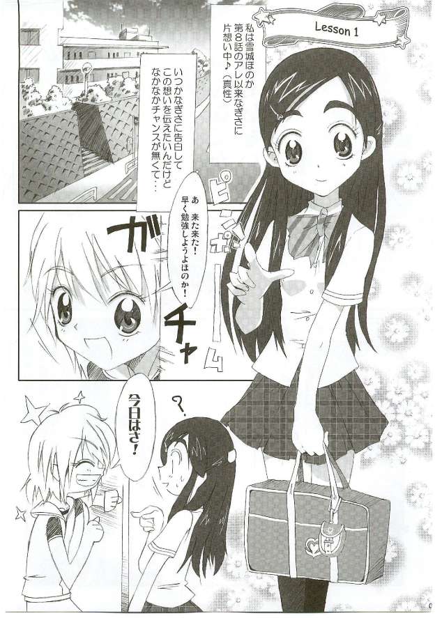 (SC28) [Moe Moe Cafe (Shitto)] Honotan Shinsouban (Futari wa Precure) page 4 full