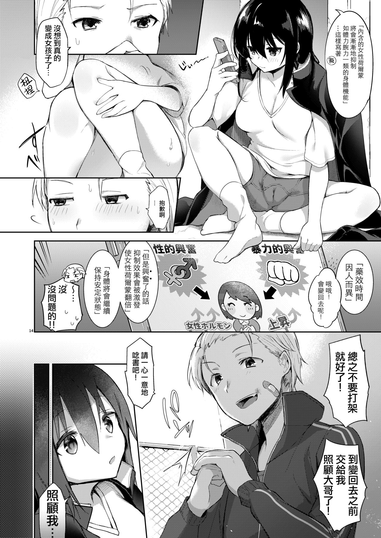 [Chuusei Mafuman (Kurimoti Tiduru)] Yukata to Rape to Aniki to Ore to. -Kanzenban- [Chinese] [瑞树汉化组] [Digital] page 14 full