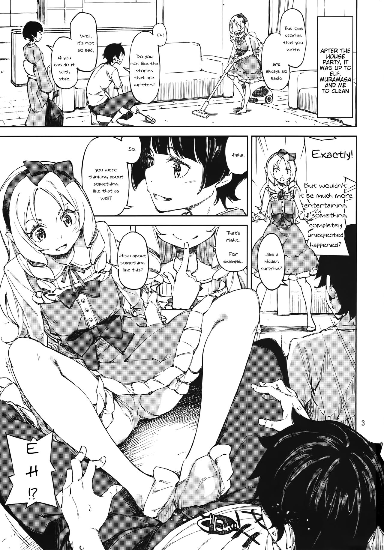 (C90) [Hannama (Serere)] Propose! (Eromanga Sensei) [English] [PerceptivePercival] page 2 full