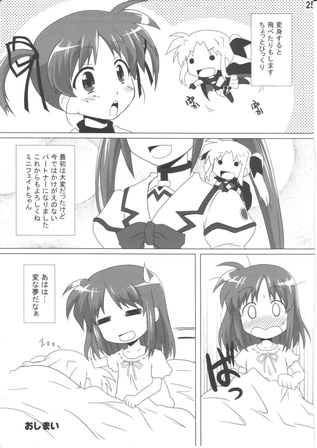 (C79) [Goberazzo (Mukaibi Aoi)] bliss of life (Mahou Shoujo Lyrical Nanoha) page 24 full