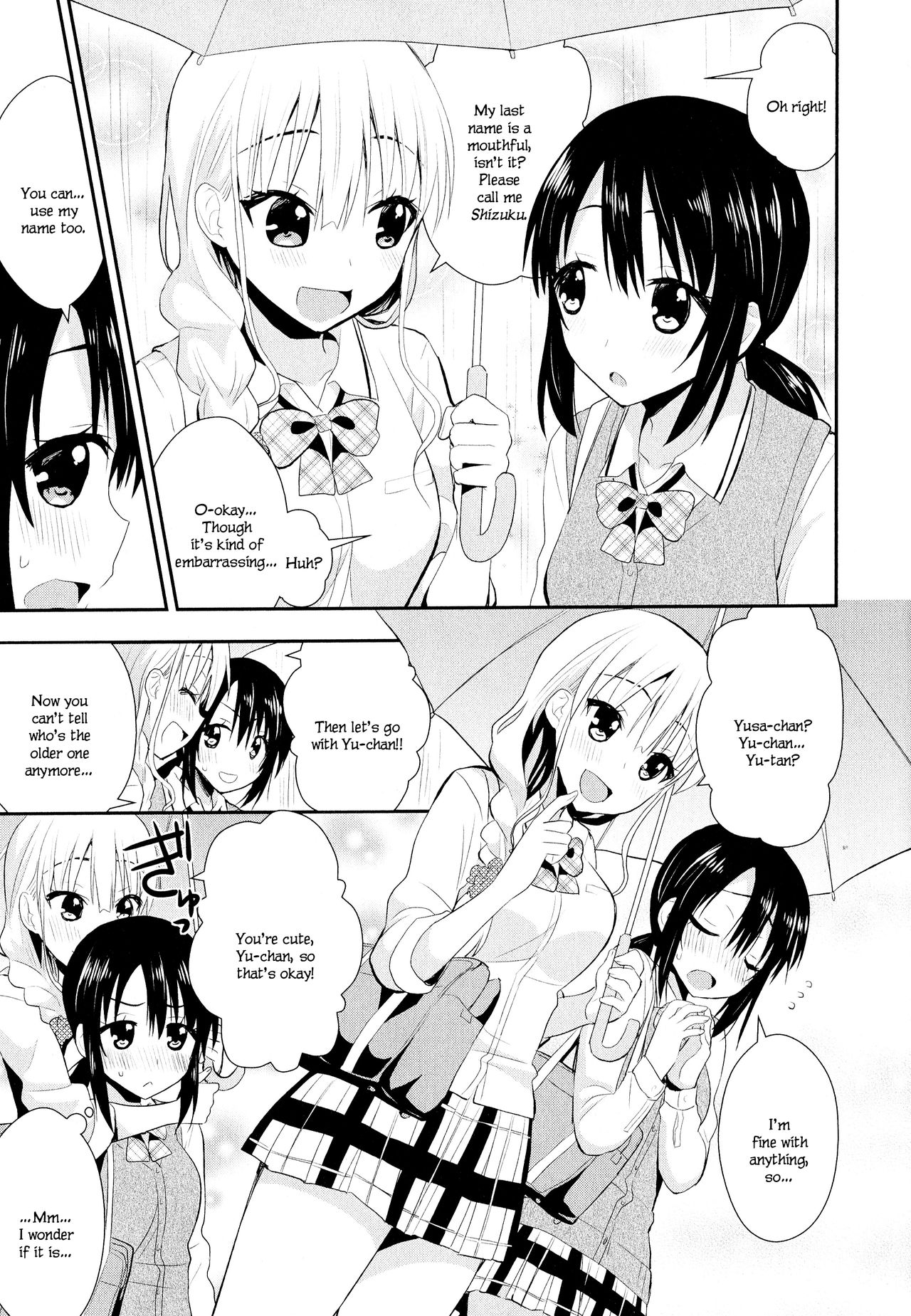 [Saki Chisuzu] Nijiiro Sensibility Ch. 4 | Rainbow Sensibility (Aya Yuri Vol. 11) [English] page 5 full