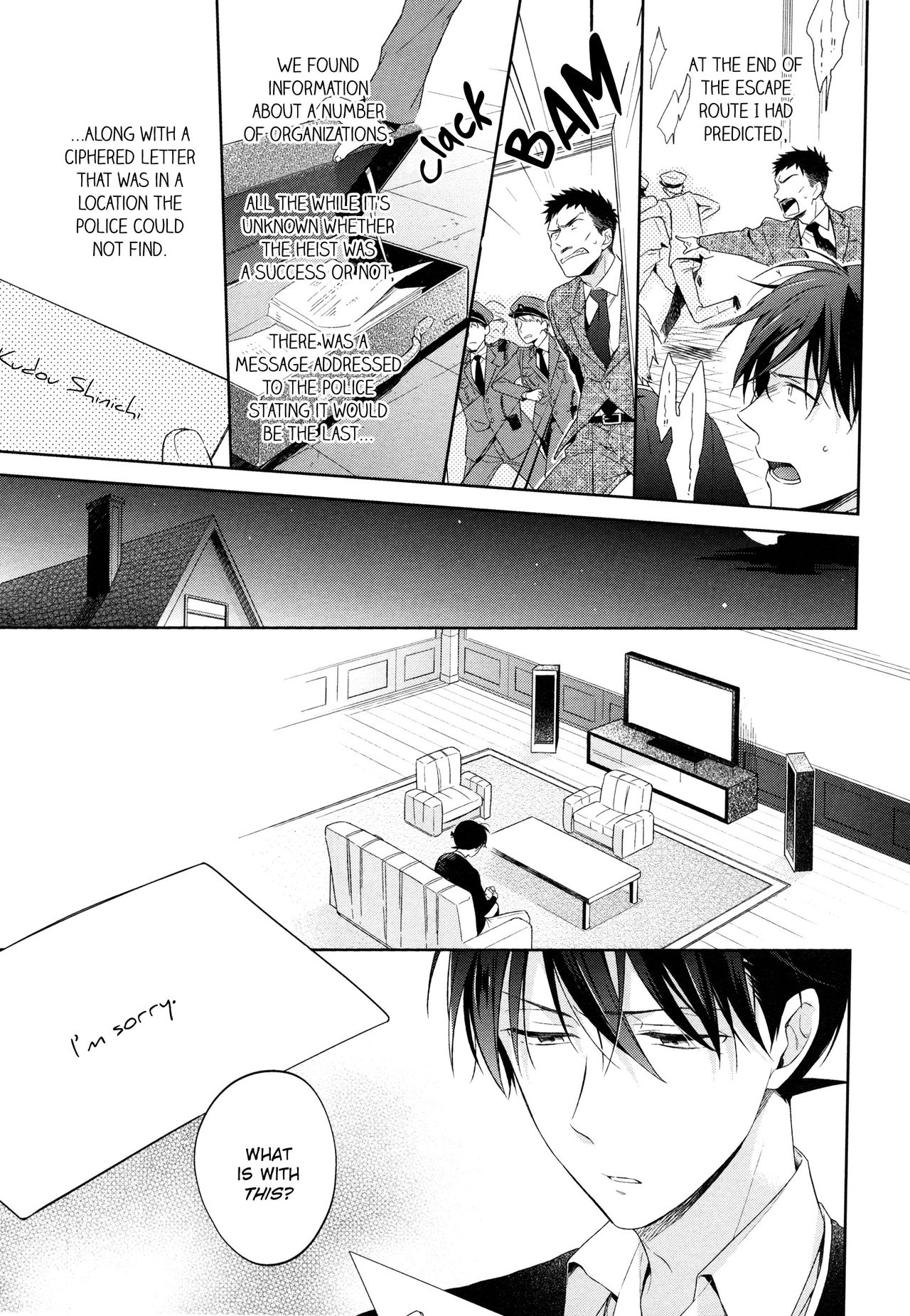 (SUPER25) [Pinkch! (Sawori)] Shiro to Ao to Yoru to Asa to Sorekara no (Detective Conan) [English] page 20 full