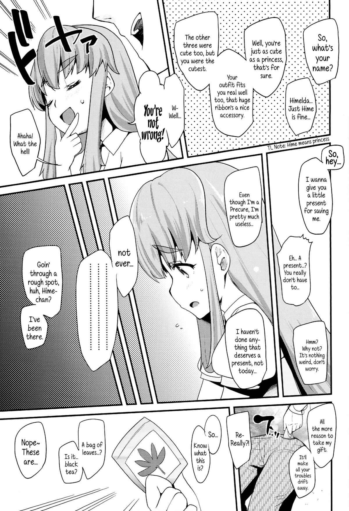 (C86) [Condiment wa Hachibunme (Maeshima Ryou)] Happiness experience (HappinessCharge Precure!) [English] {5 a.m.} page 8 full